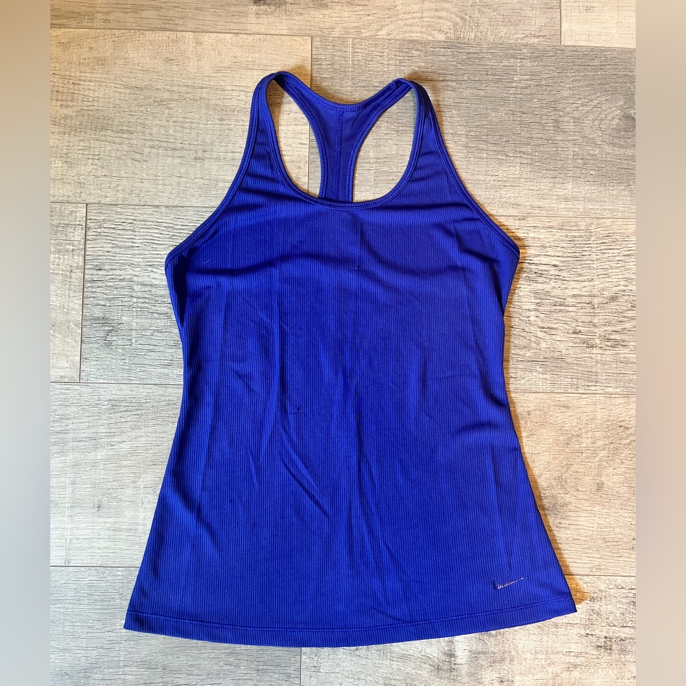 Nike Dri-Fit Women's Royal Blue Tank Top